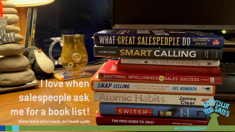 Book List for Inside Salespeople
