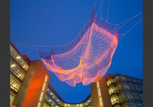Impatient Optimist by Janet Echelman