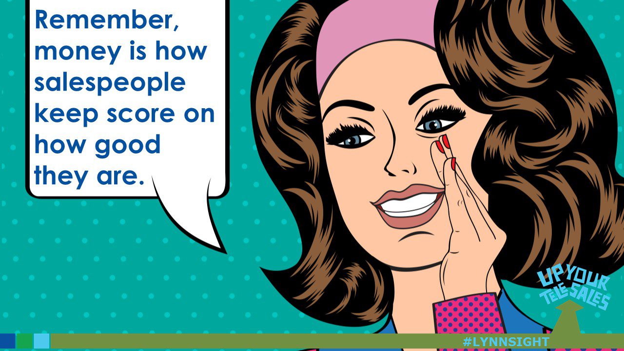 money is just a way to keep score