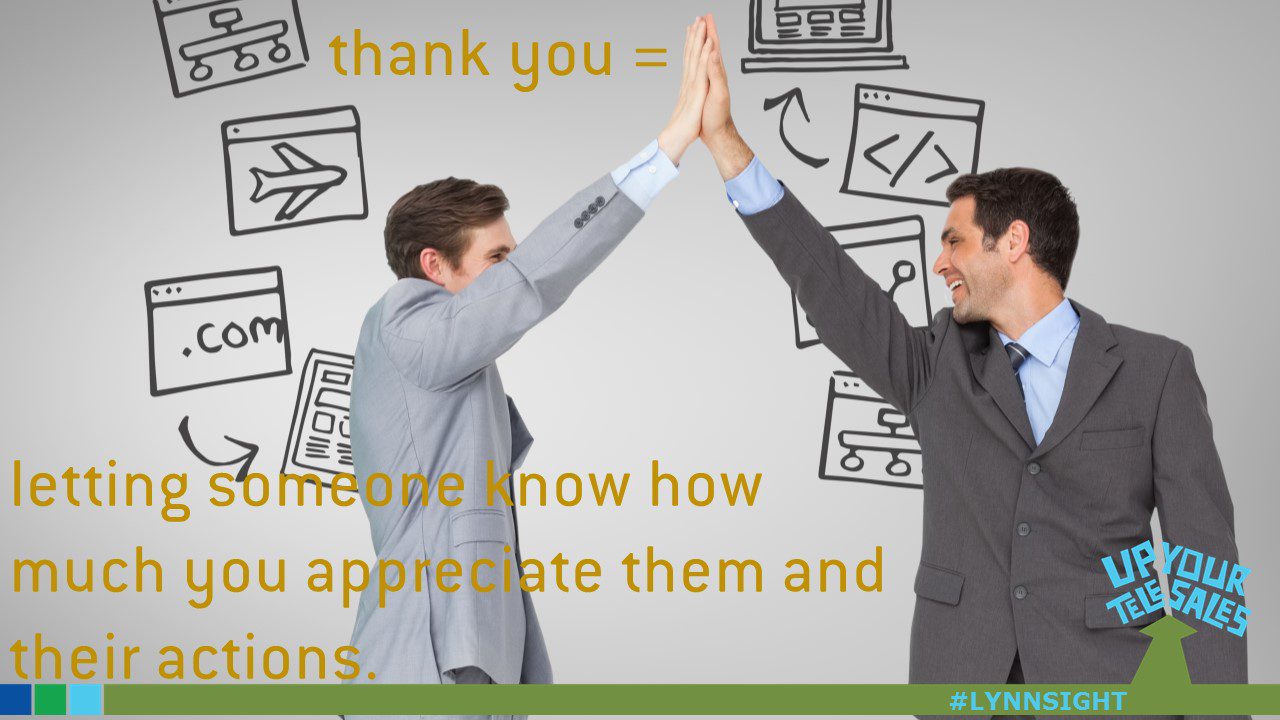 Thank You defined #LYNNSIGHT