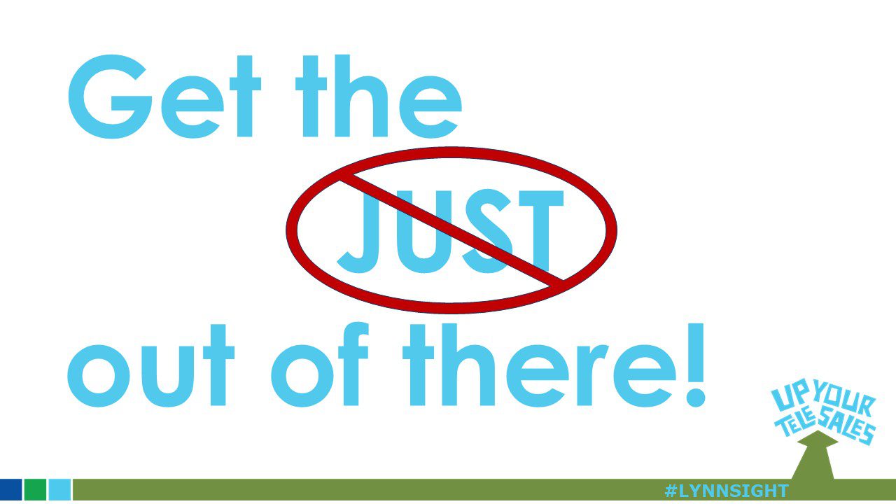 Get the JUST out of there!