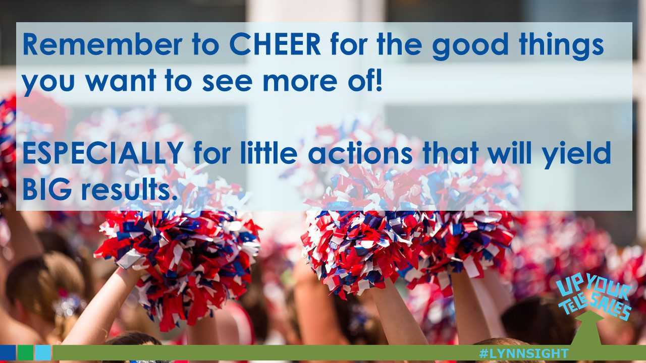 Cheer for the Good Things!