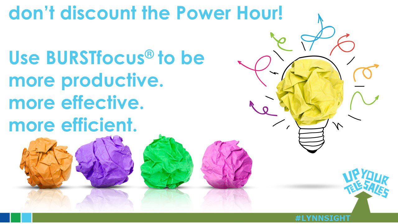 don’t discount the Power Hour