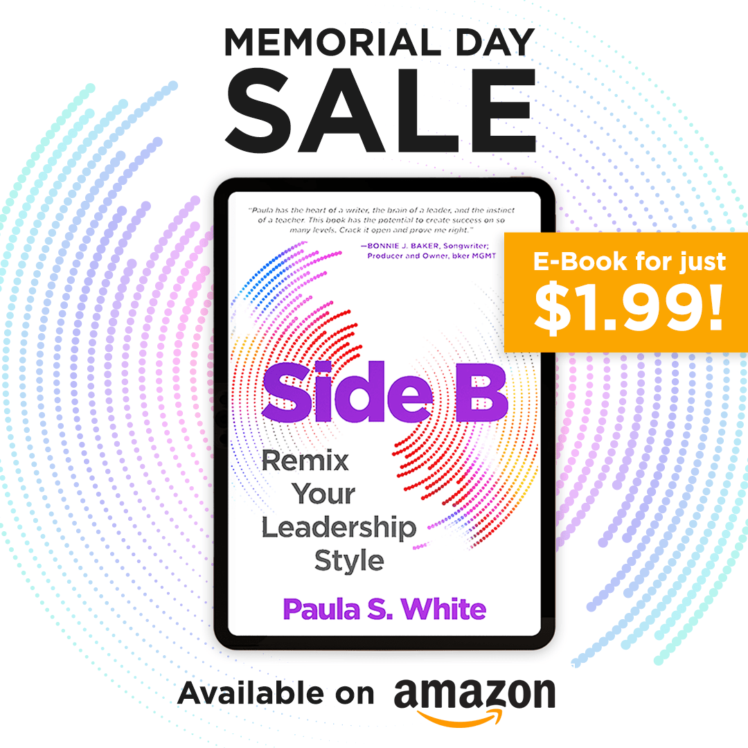 The B Side of Leadership – $1.99 May 30th Sale