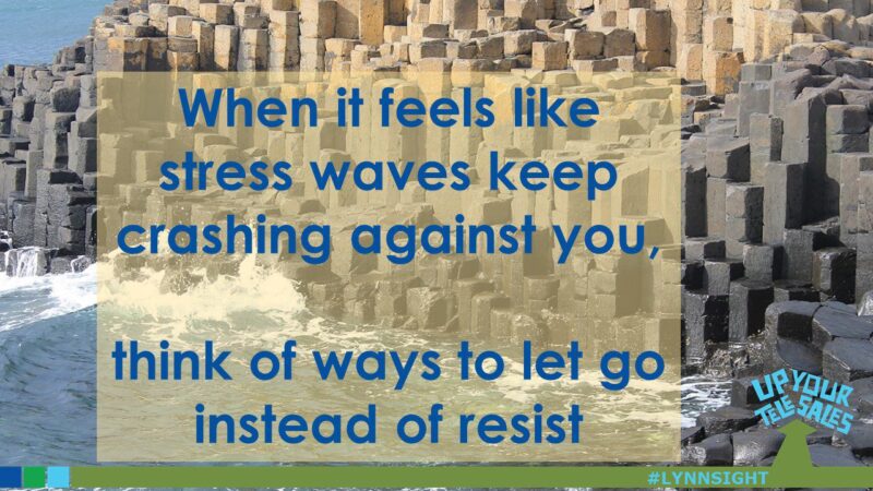 a little on letting go