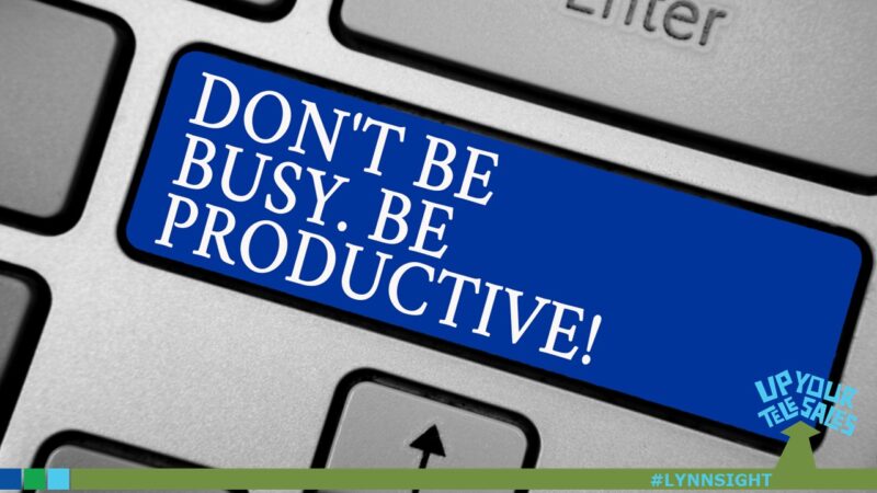 busy vs productive