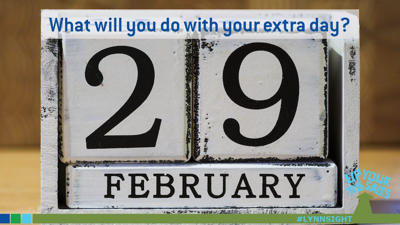 An EXTRA day to be extraordinary!