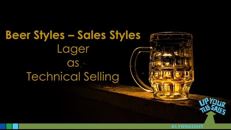 Beer Styles – Sales Syles (Lager part 2 of 2)