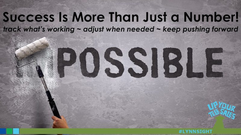 Success is MORE than the Numbers