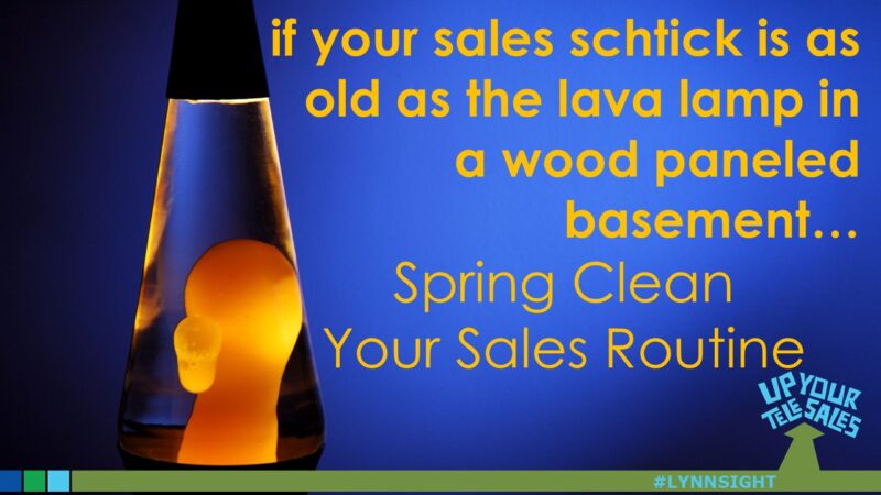 Spring Cleaning Your Sales Routine