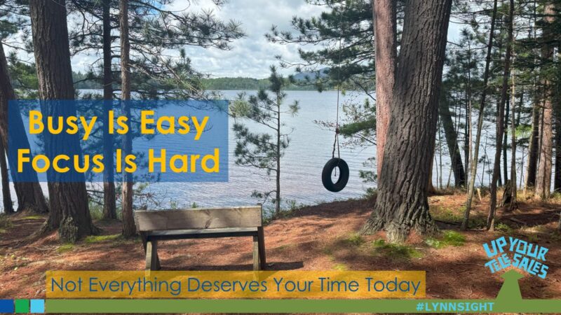 Not Everything Deserves Your Time Today