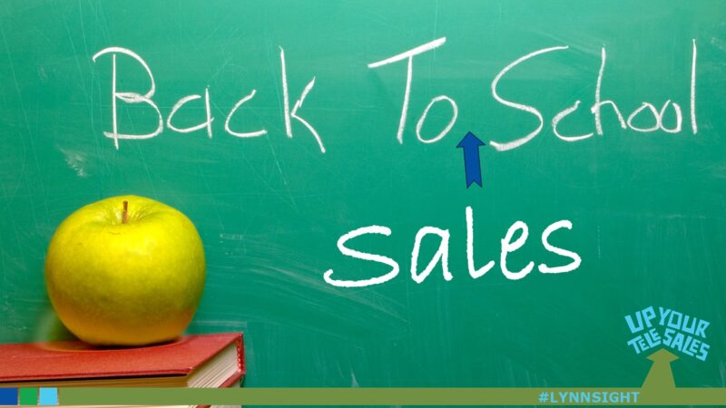 Back to Sales School, Baby