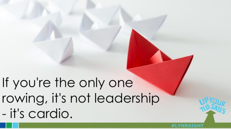 The Red Boat Problem = Are You Leading or Just in the Way?