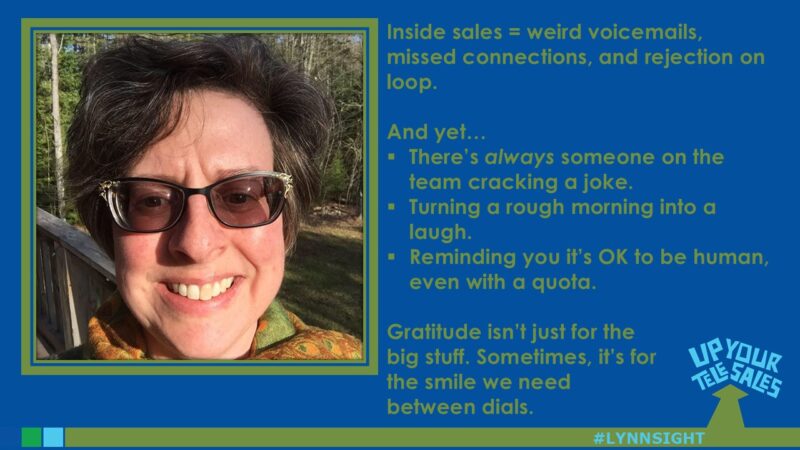 Micro-Moments of Joy in Inside Sales