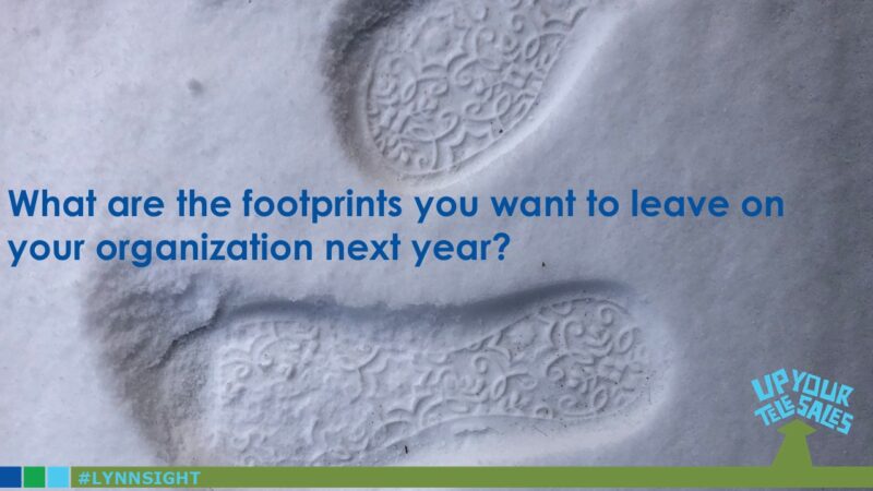 You’re Leaving Footprints