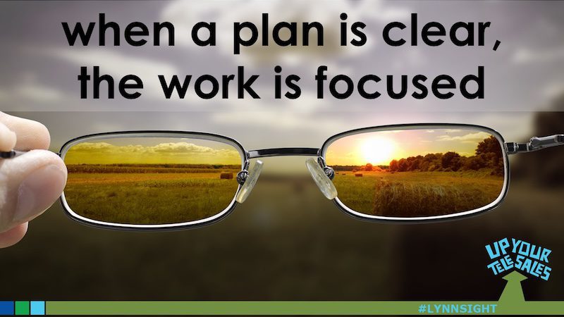 Clear plans create focused execution