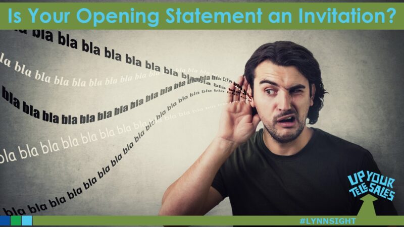 Your Opening Statement Is an Invitation